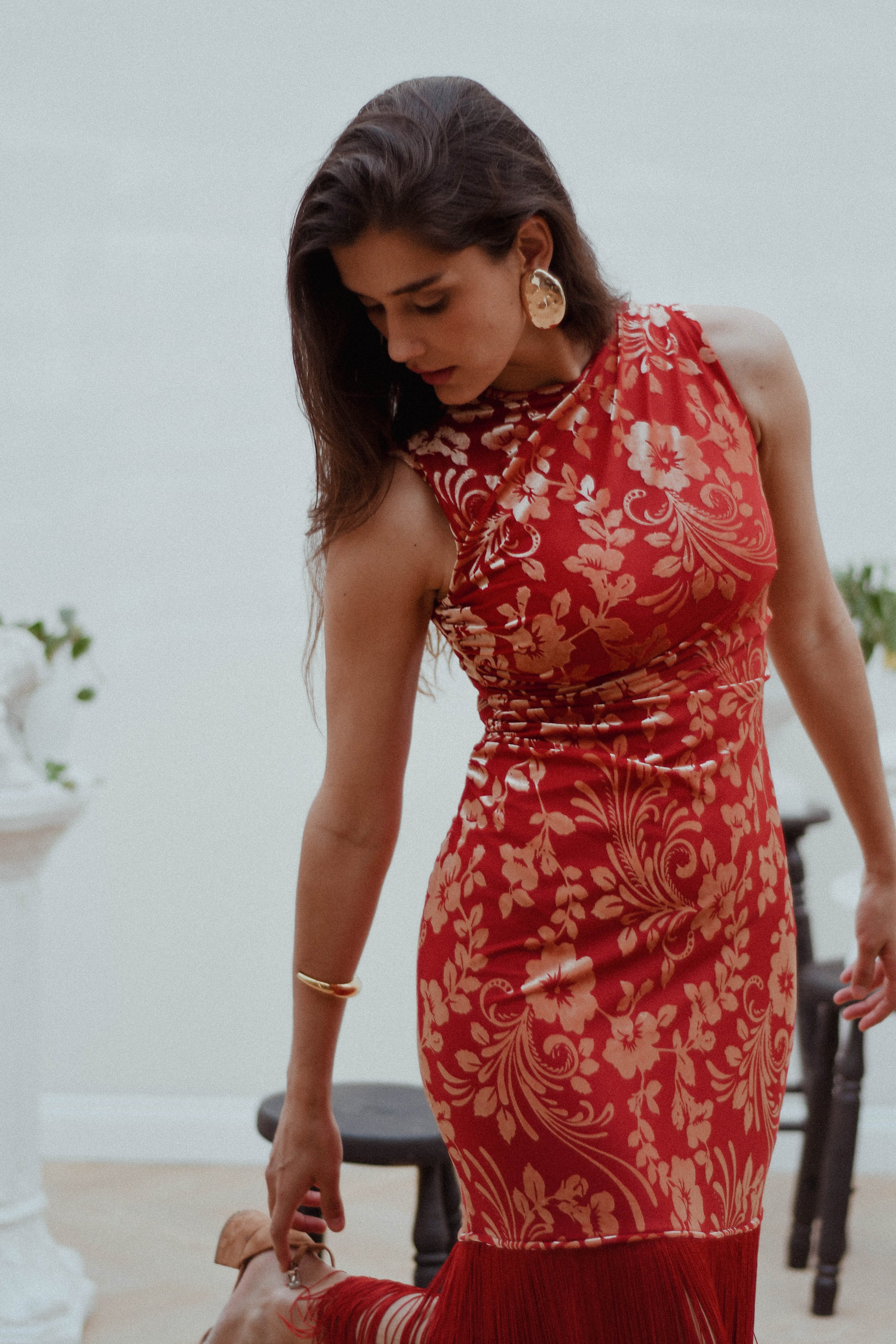 Vestido Laura Rojo