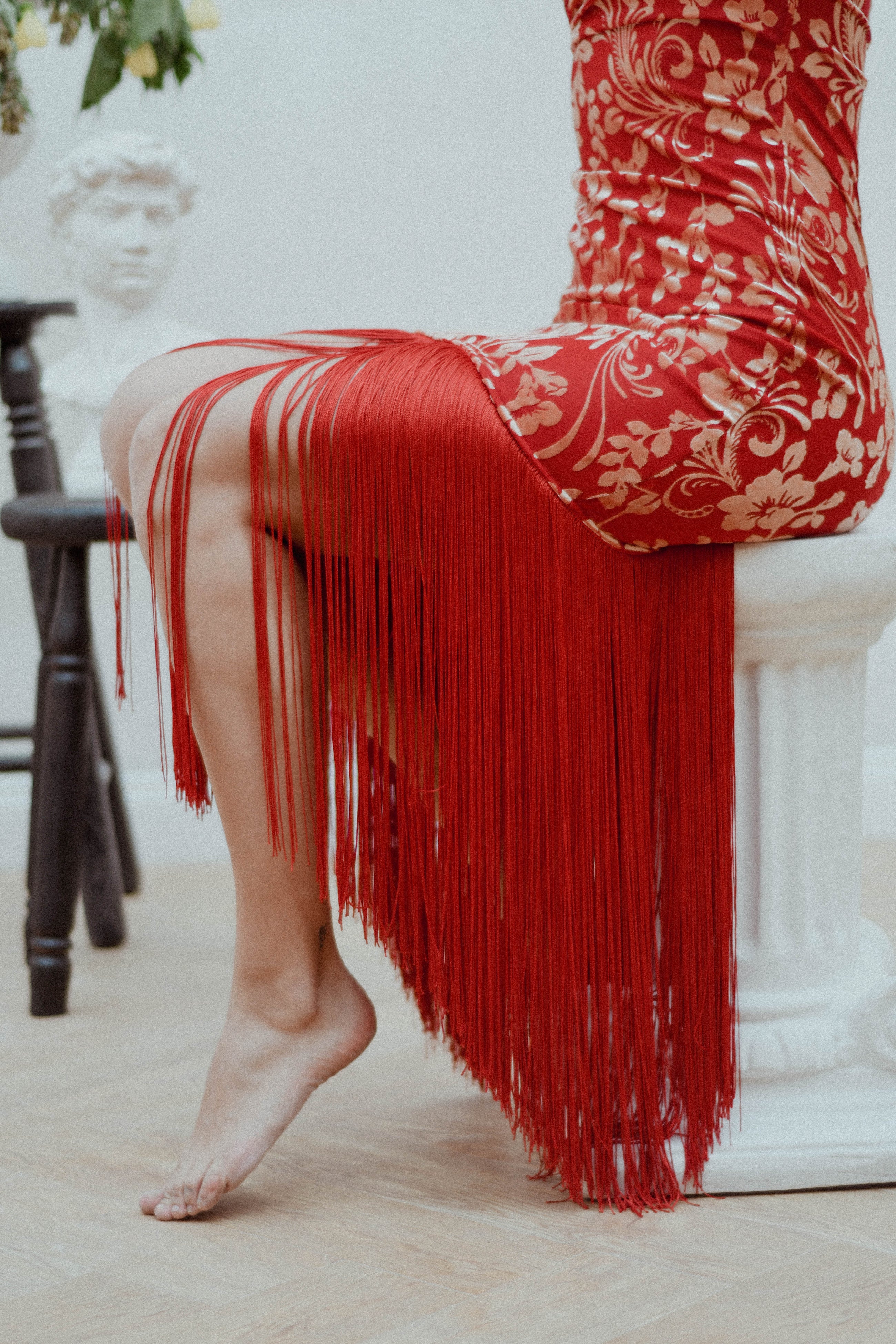 Vestido Laura Rojo