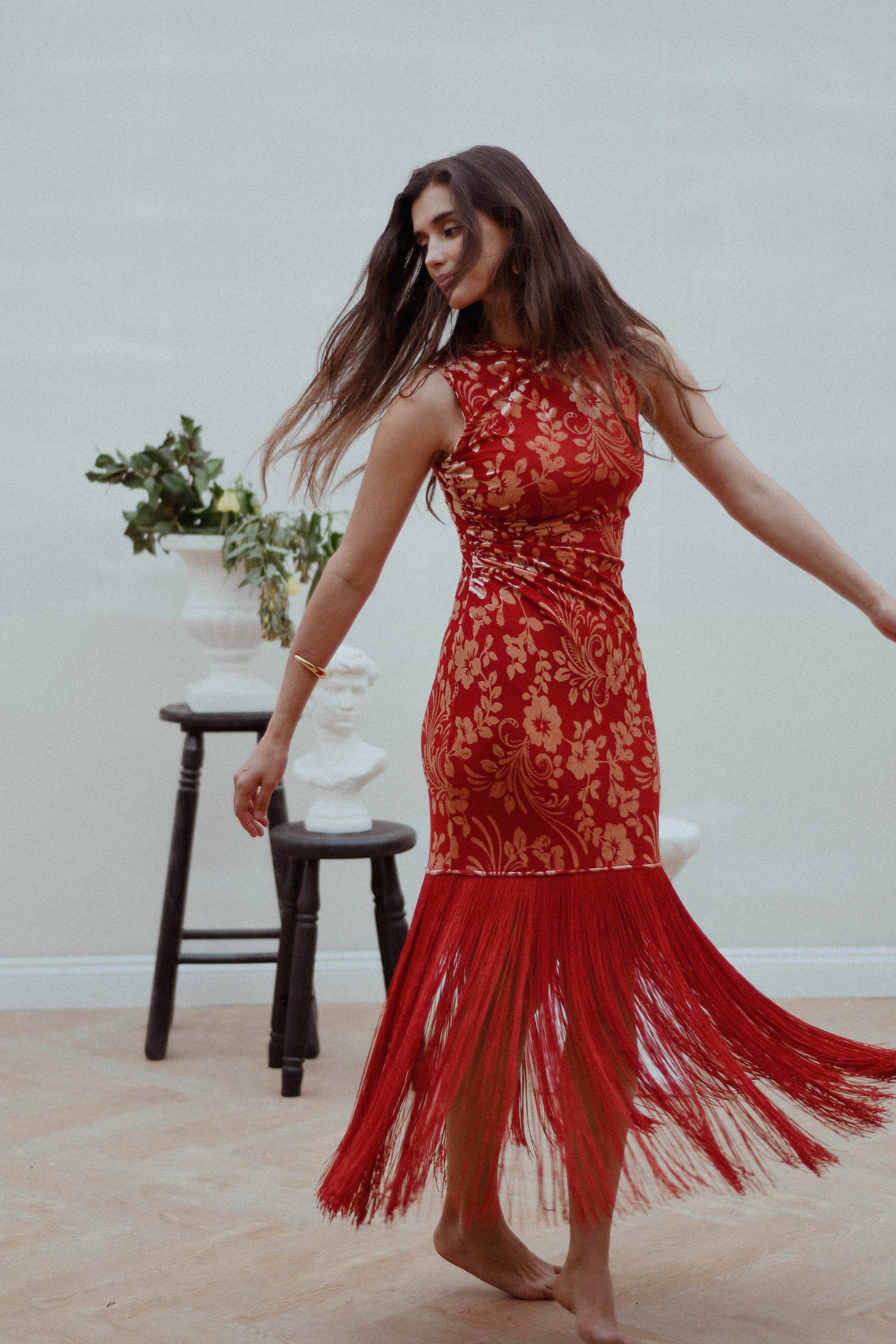Vestido Laura Rojo