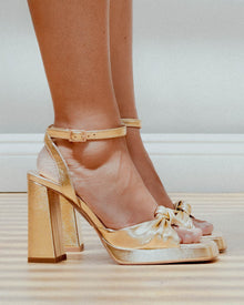Zapato Ines Dorado