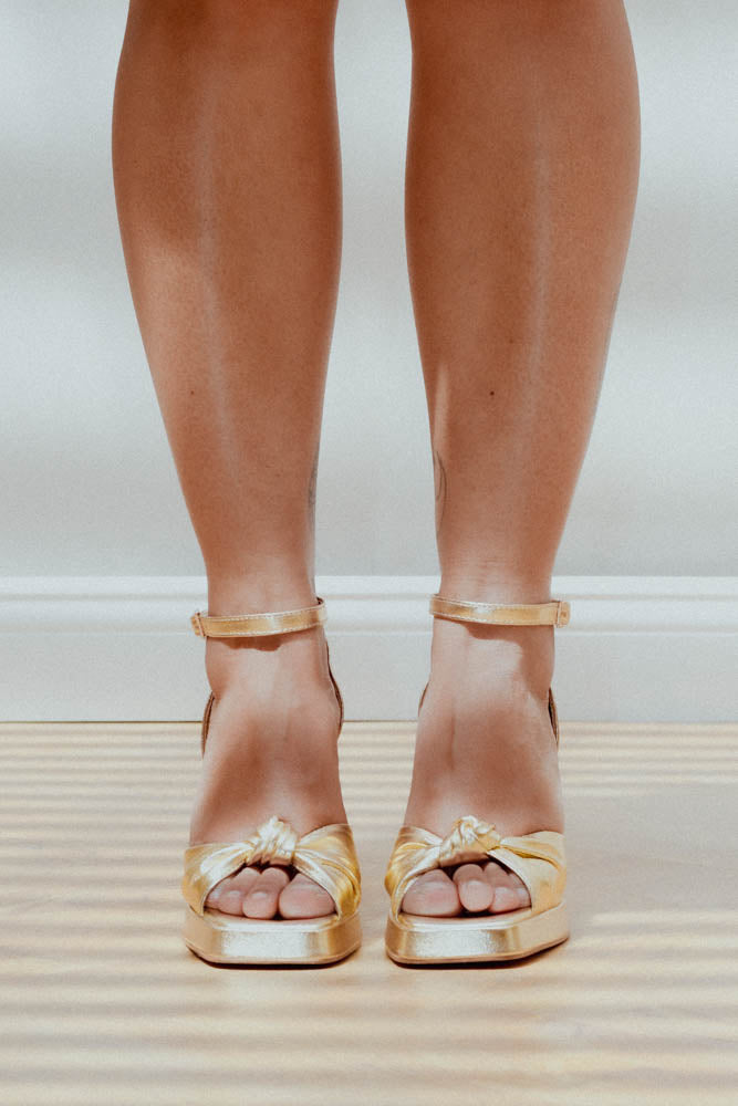 Zapato Ines Dorado