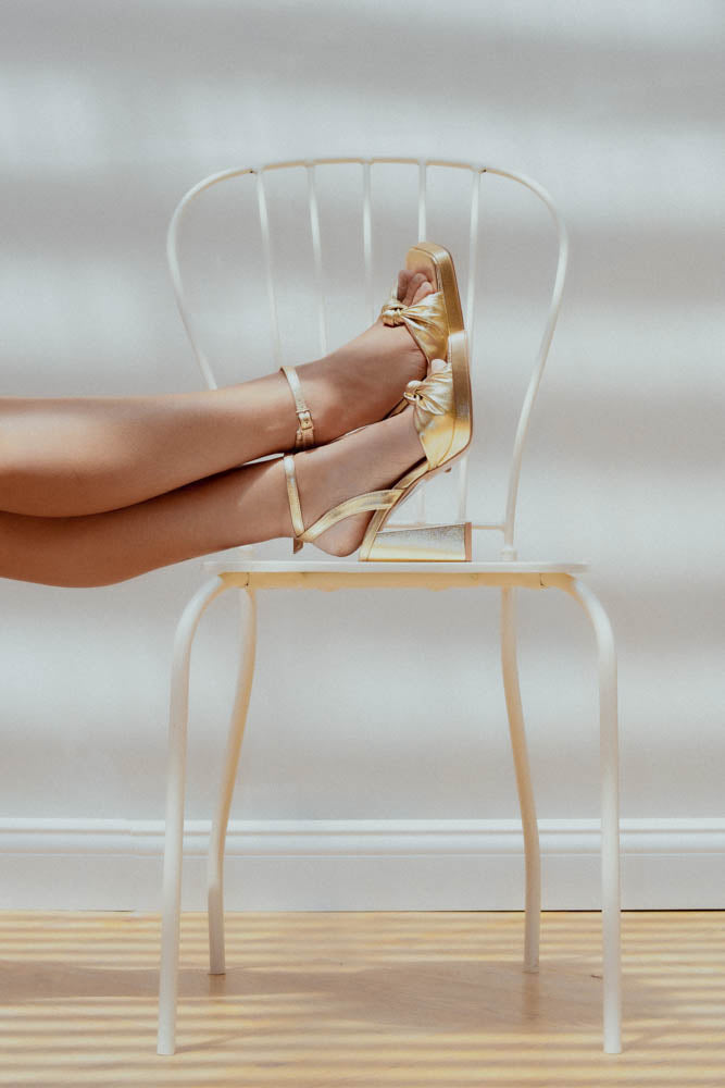 Zapato Ines Dorado
