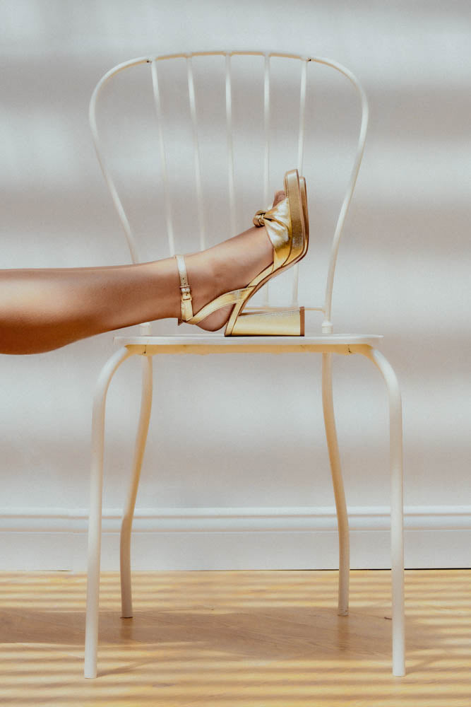 Zapato Ines Dorado