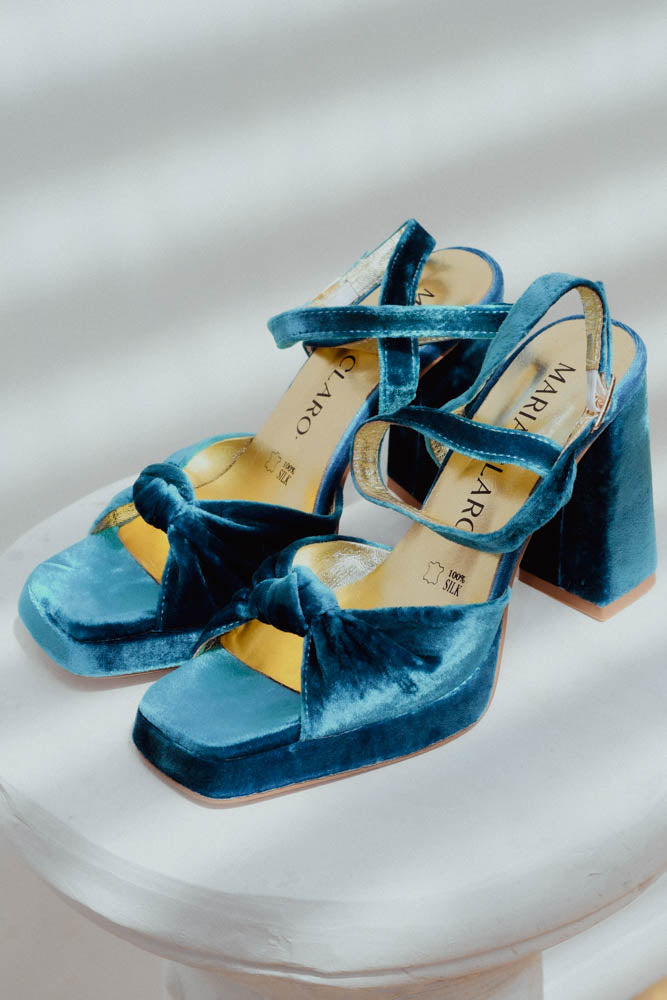 Zapato Ines Azul