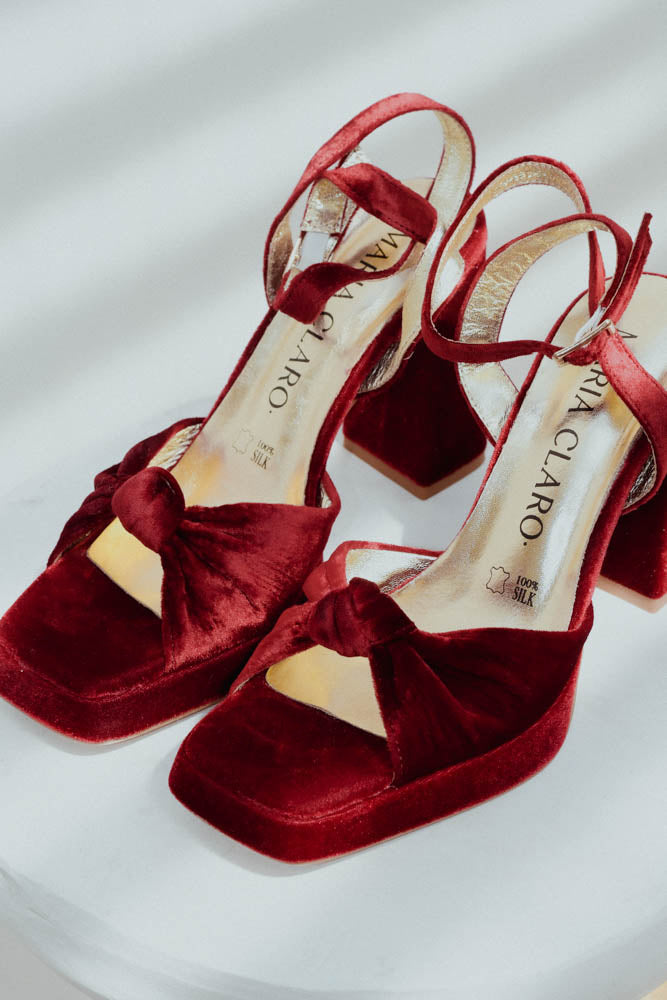 Zapato Ines Rojo