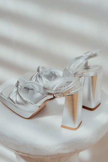 Zapato Ines Plateado