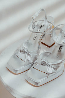 Zapato Ines Plateado