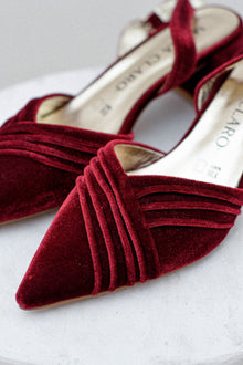 Zapato Clara Burdeo