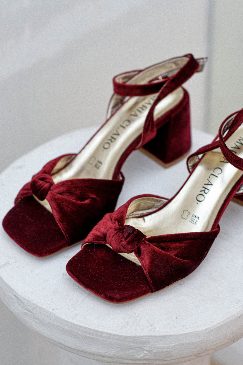 Zapato Rita Burdeo