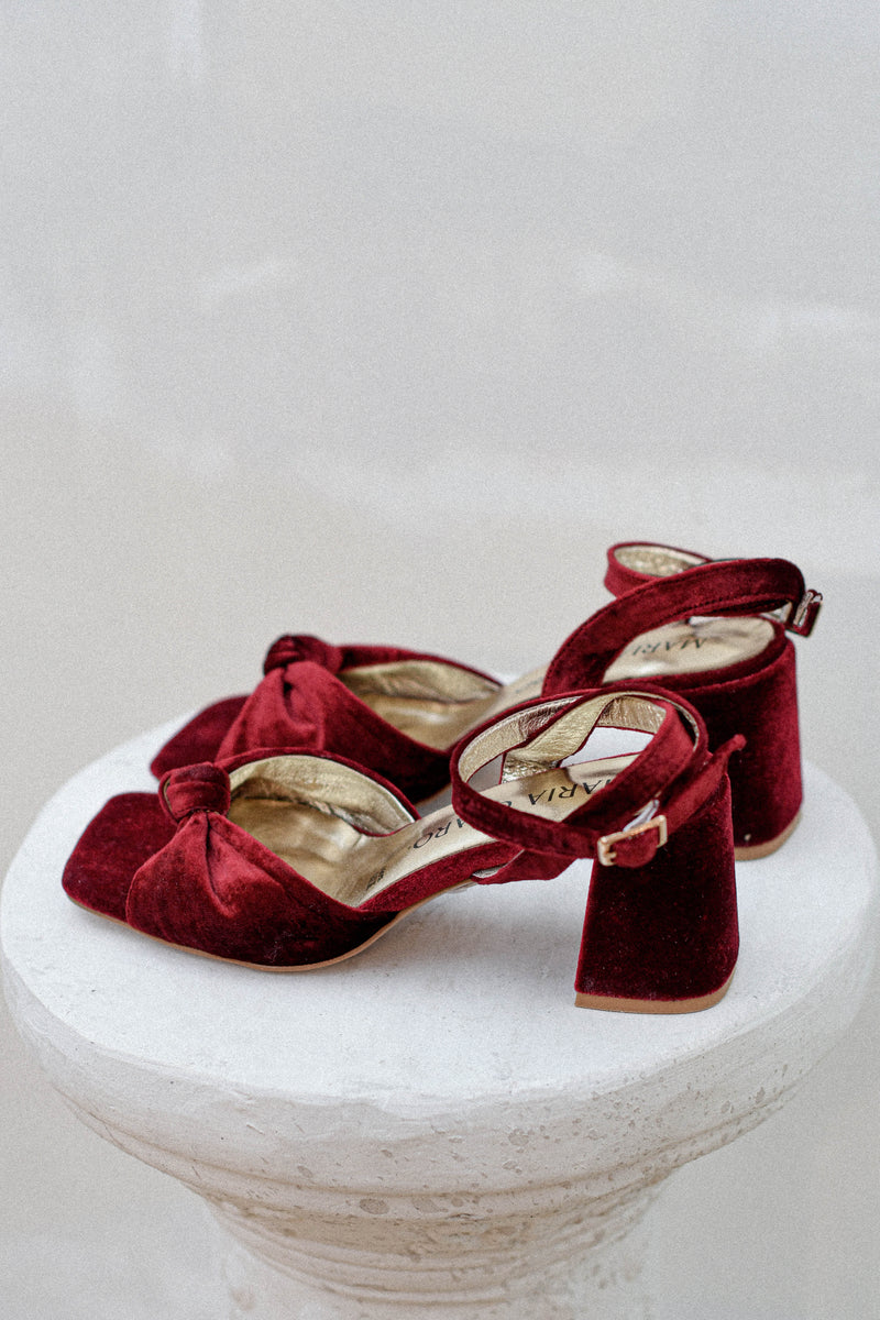 Zapato Rita Burdeo