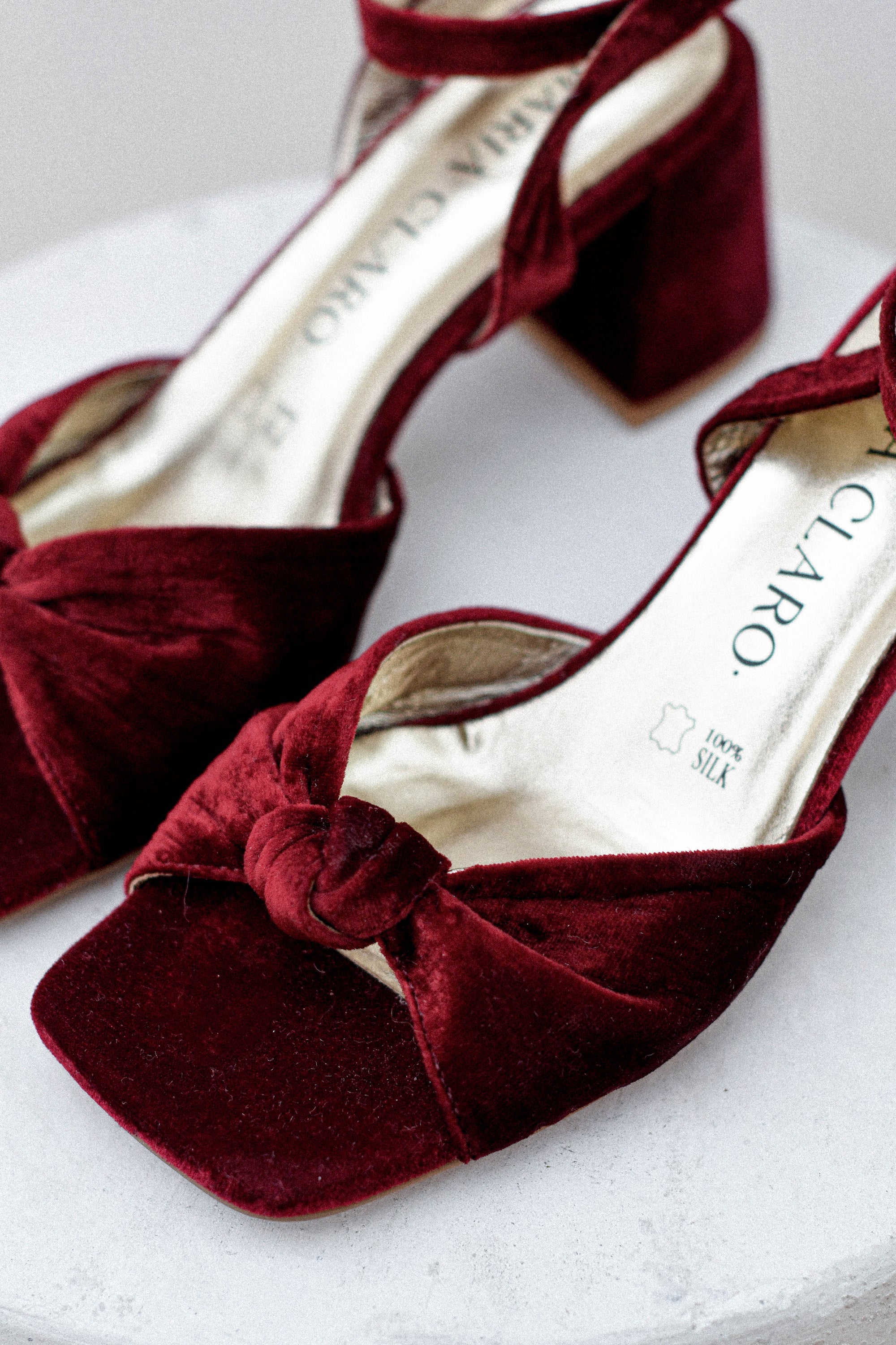 Zapato Rita Burdeo
