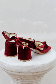 Zapato Rita Burdeo