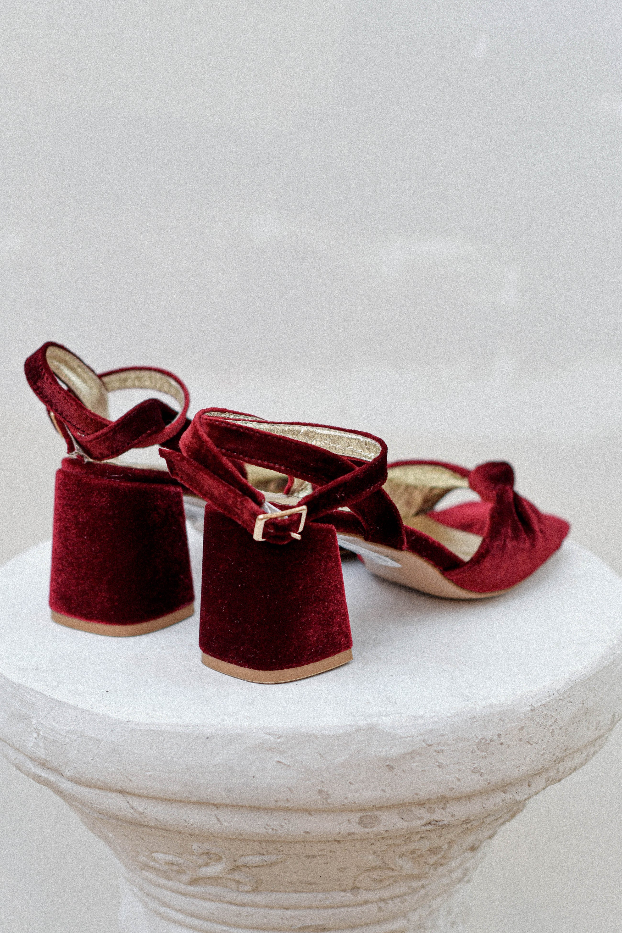 Zapato Rita Burdeo