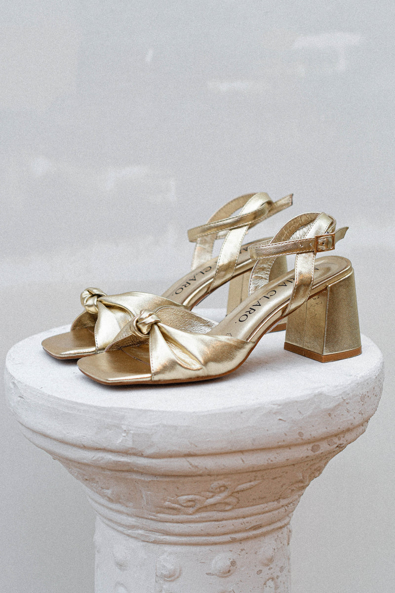 Zapato Rita Dorado