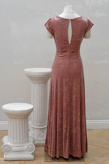 Vestido Sara Rosa Antiguo