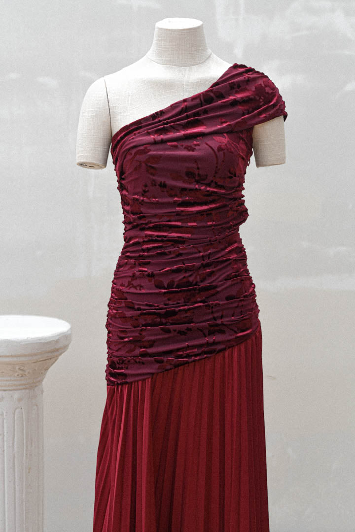 Vestido Paula Burdeo