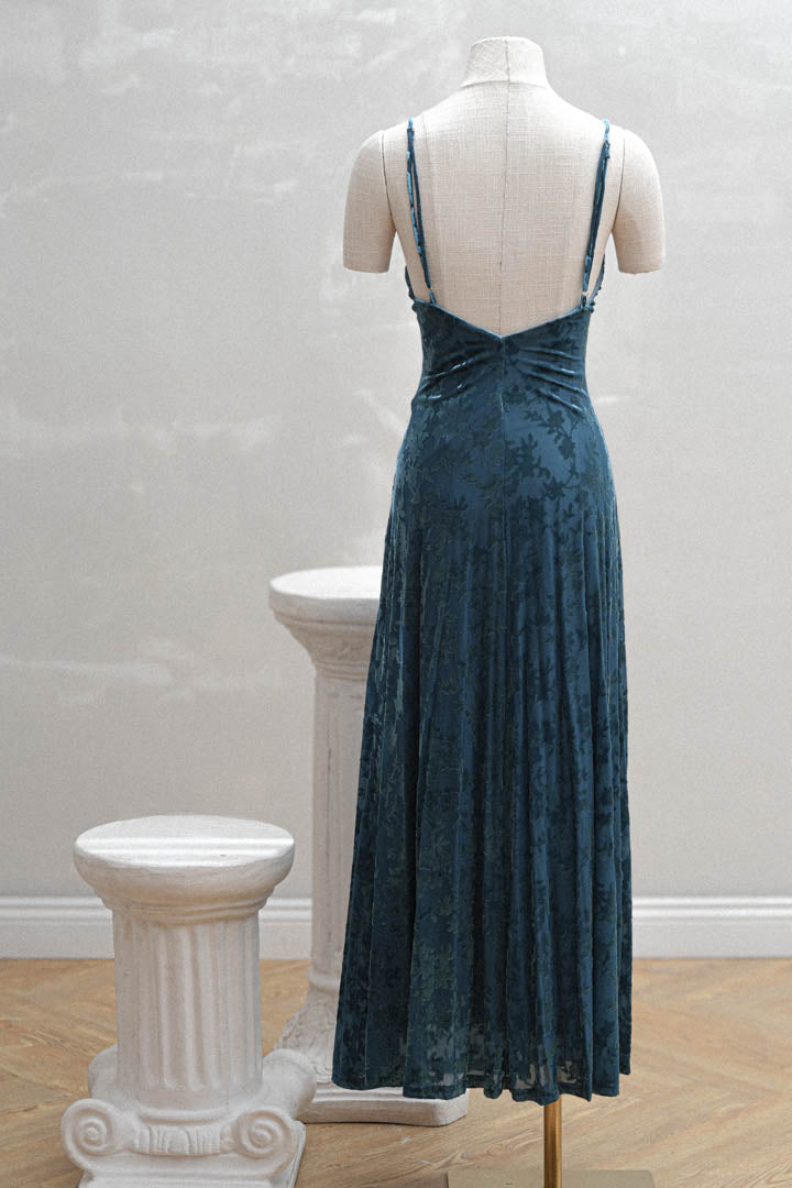 Vestido Aurora Turquesa