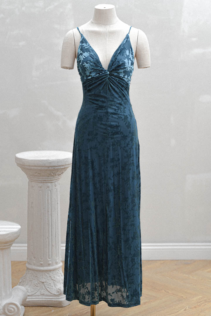 Vestido Aurora Turquesa