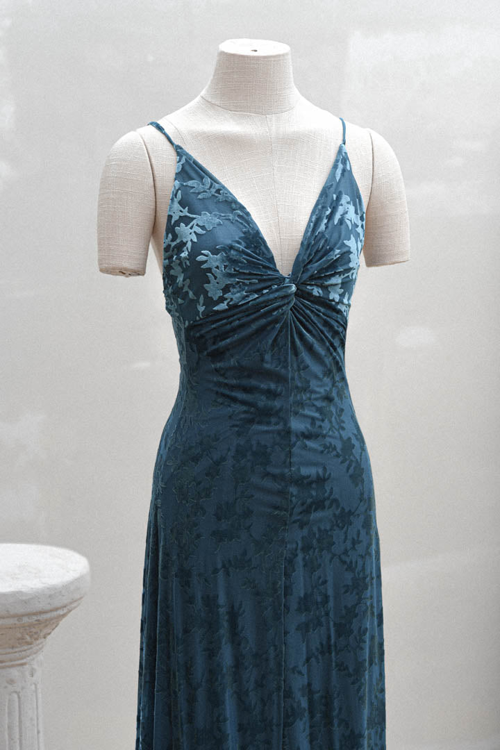 Vestido Aurora Turquesa