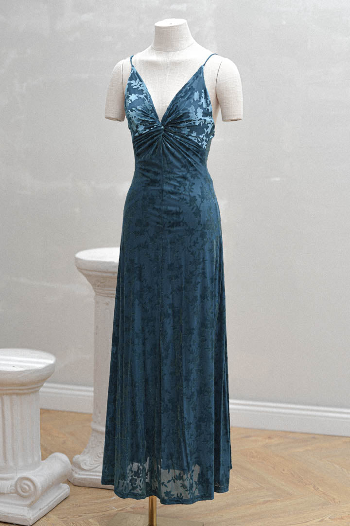 Vestido Aurora Turquesa