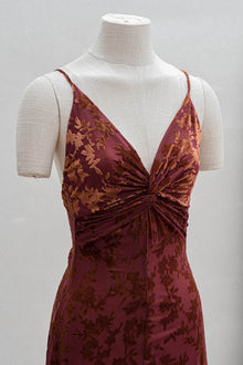 Vestido Aurora Terracota