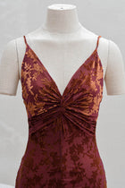 Vestido Aurora Terracota