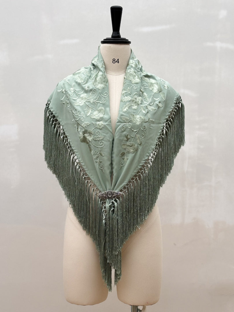 Mantón Sevillano Aqua