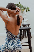 Vestido Noelia Azul Petroleo