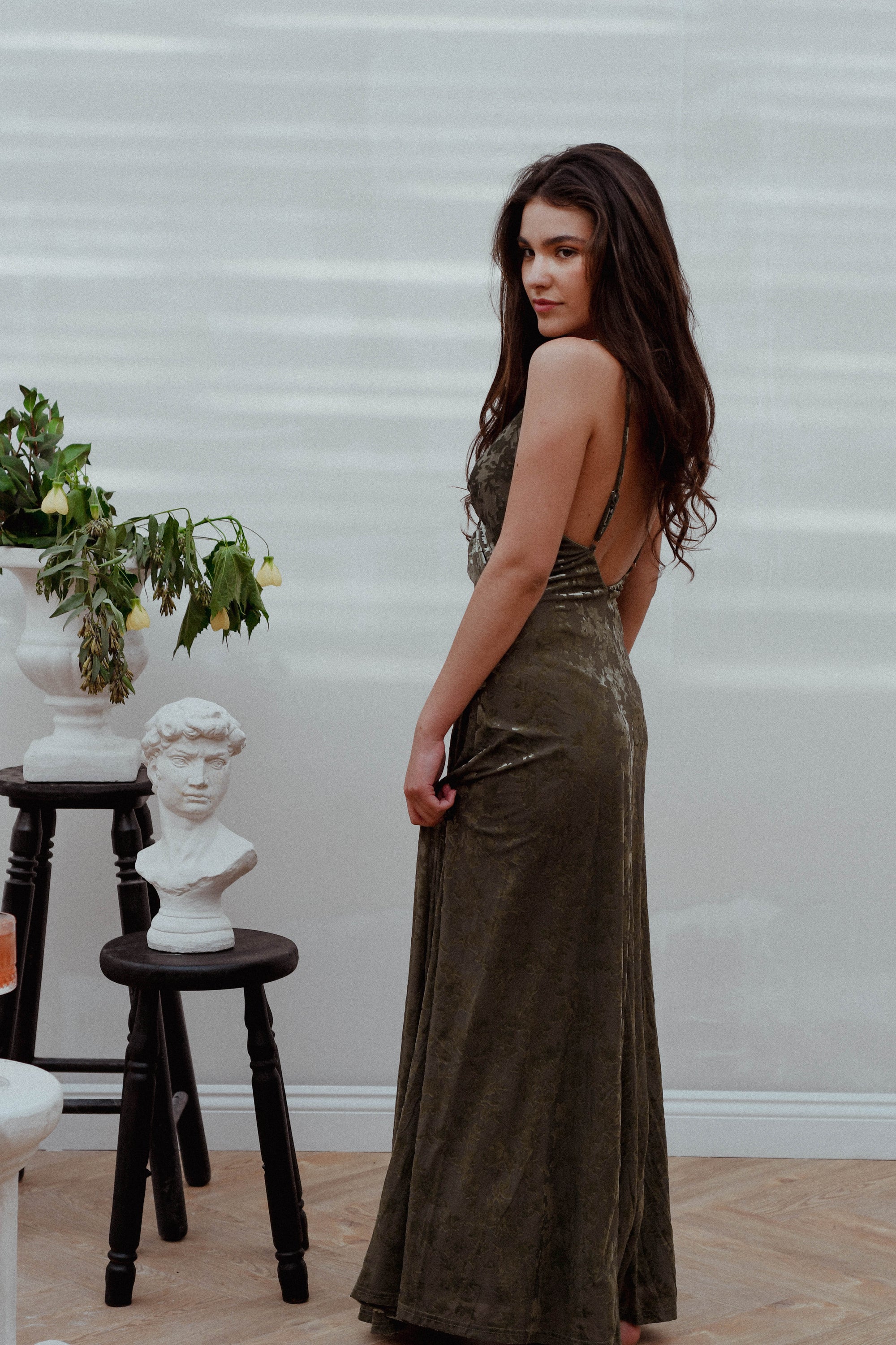 Vestido Aurora Verde