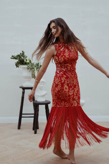 Vestido Laura Rojo
