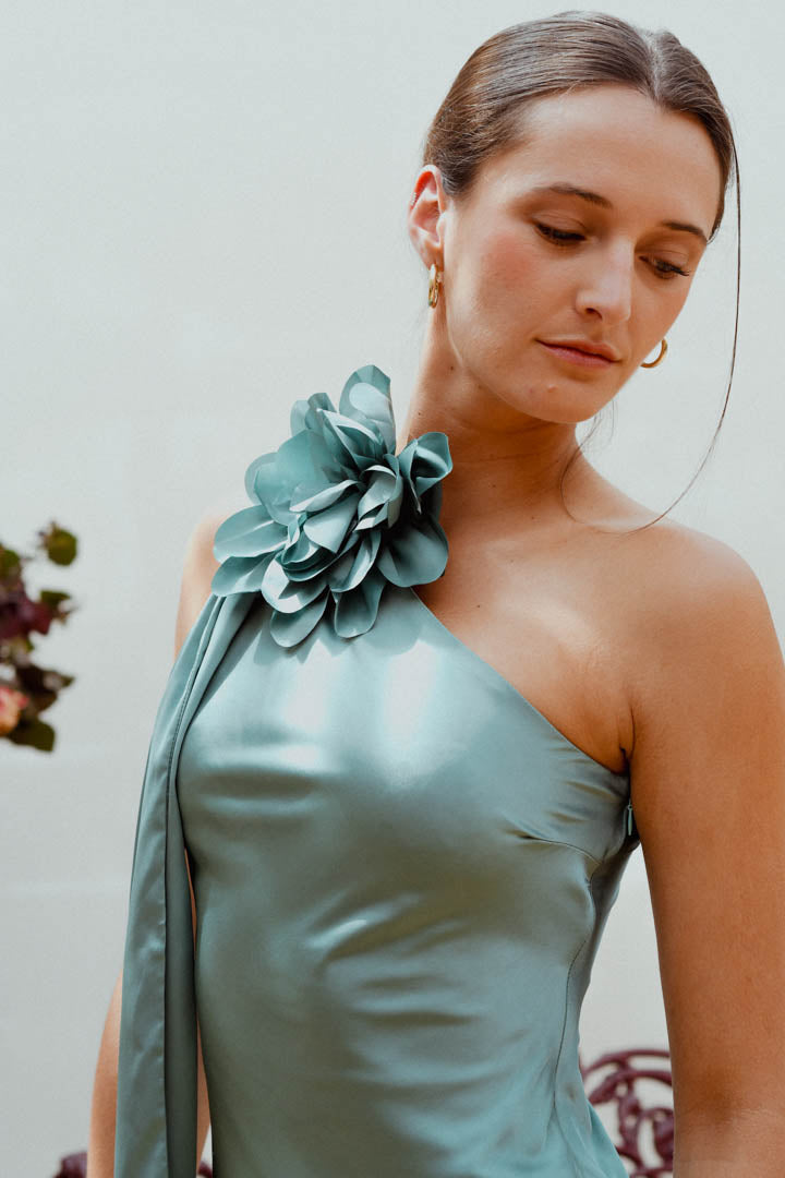Vestido Emma Aqua