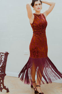 Vestido Laura Terracota