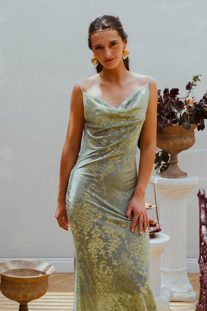 Vestido Noelia Aqua
