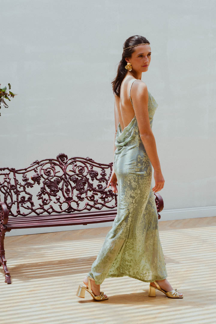 Vestido Noelia Aqua