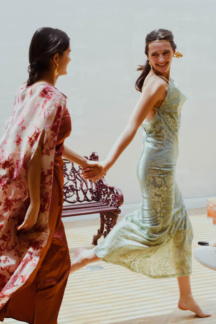 Vestido Noelia Aqua