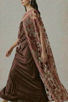 Tapado Manuela Rosa Oscuro