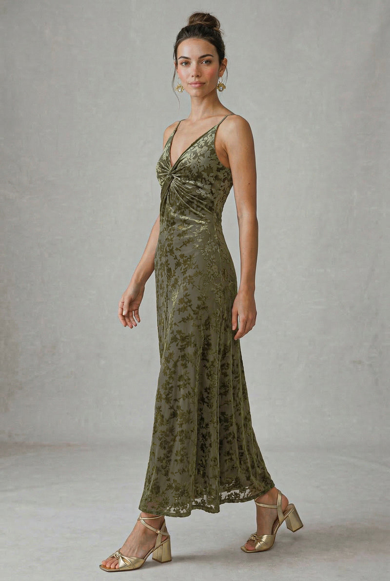 Vestido Aurora Verde