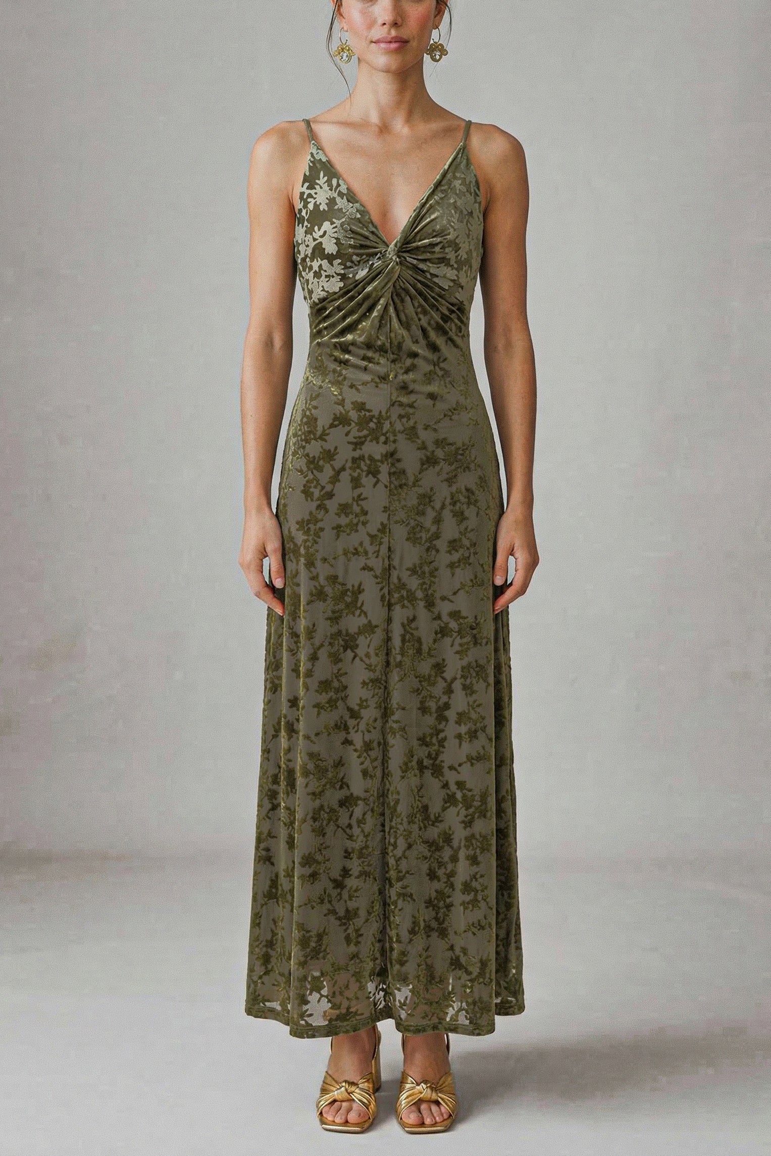 Vestido Aurora Verde
