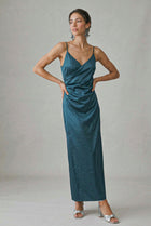 Vestido Elena Turquesa