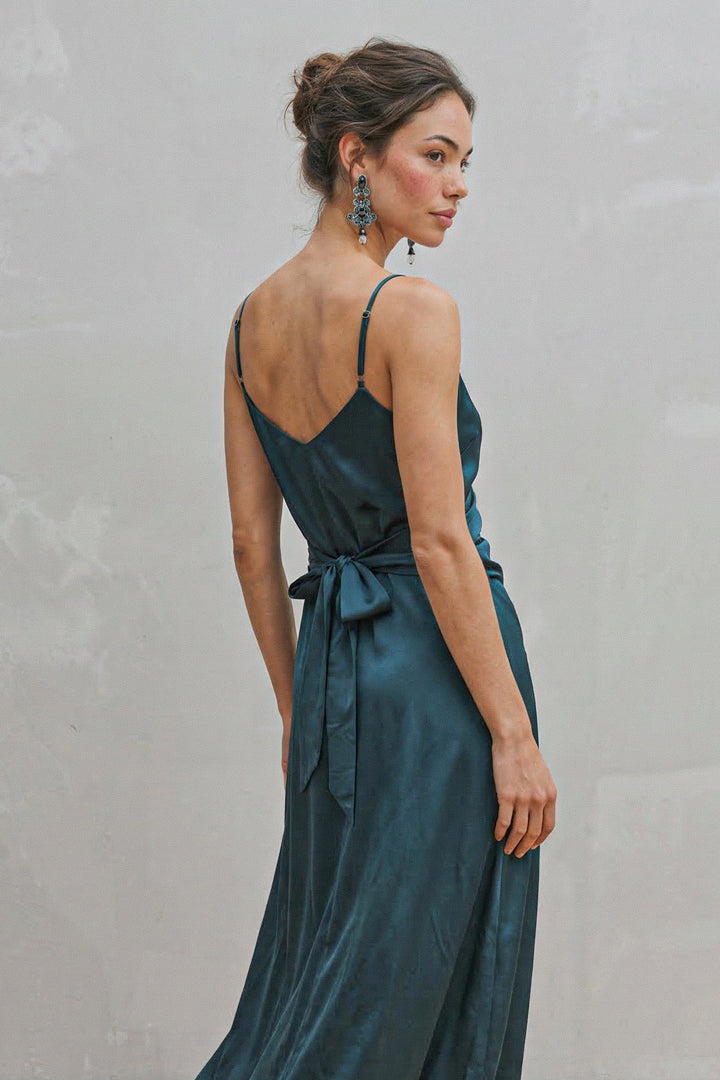 Vestido Elena Turquesa