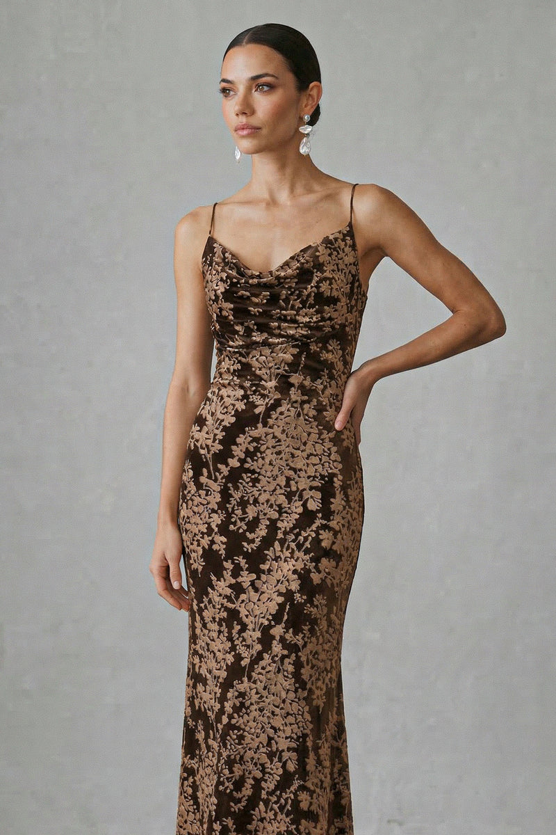 Vestido Noelia Cafe