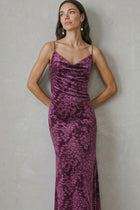 Vestido Noelia Morado