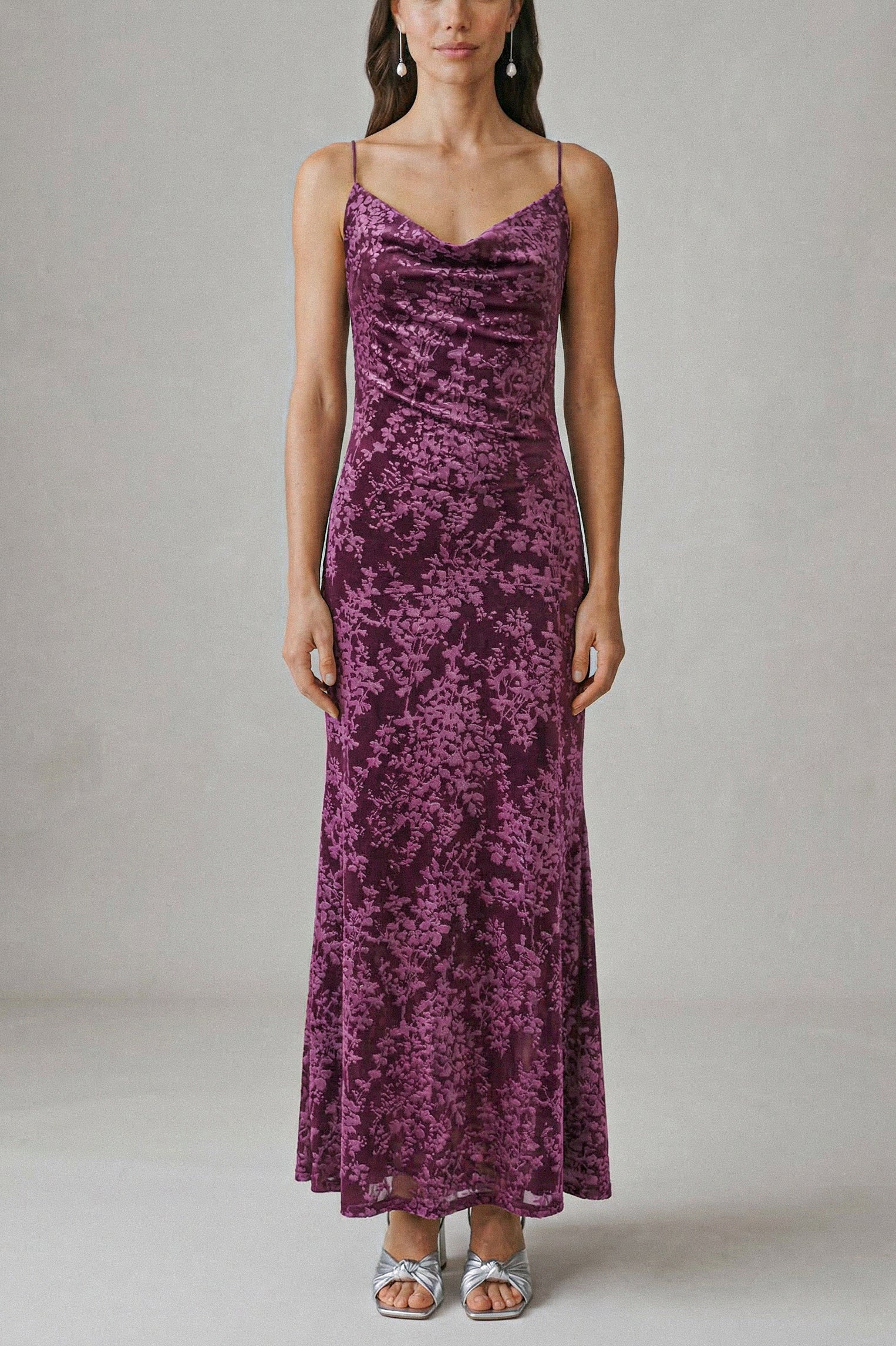 Vestido Noelia Morado