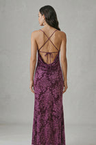 Vestido Noelia Morado
