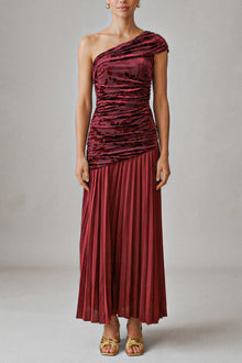 Vestido Paula Burdeo