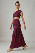 Vestido Plisado Conchovino