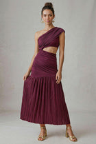 Vestido Plisado Conchovino