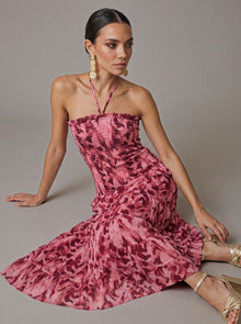 Vestido Granada Burdeo