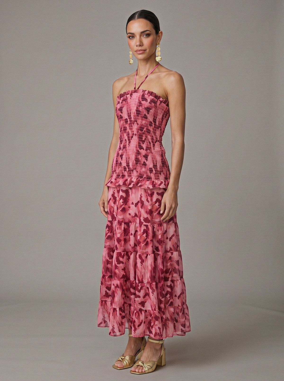 Vestido Granada Burdeo