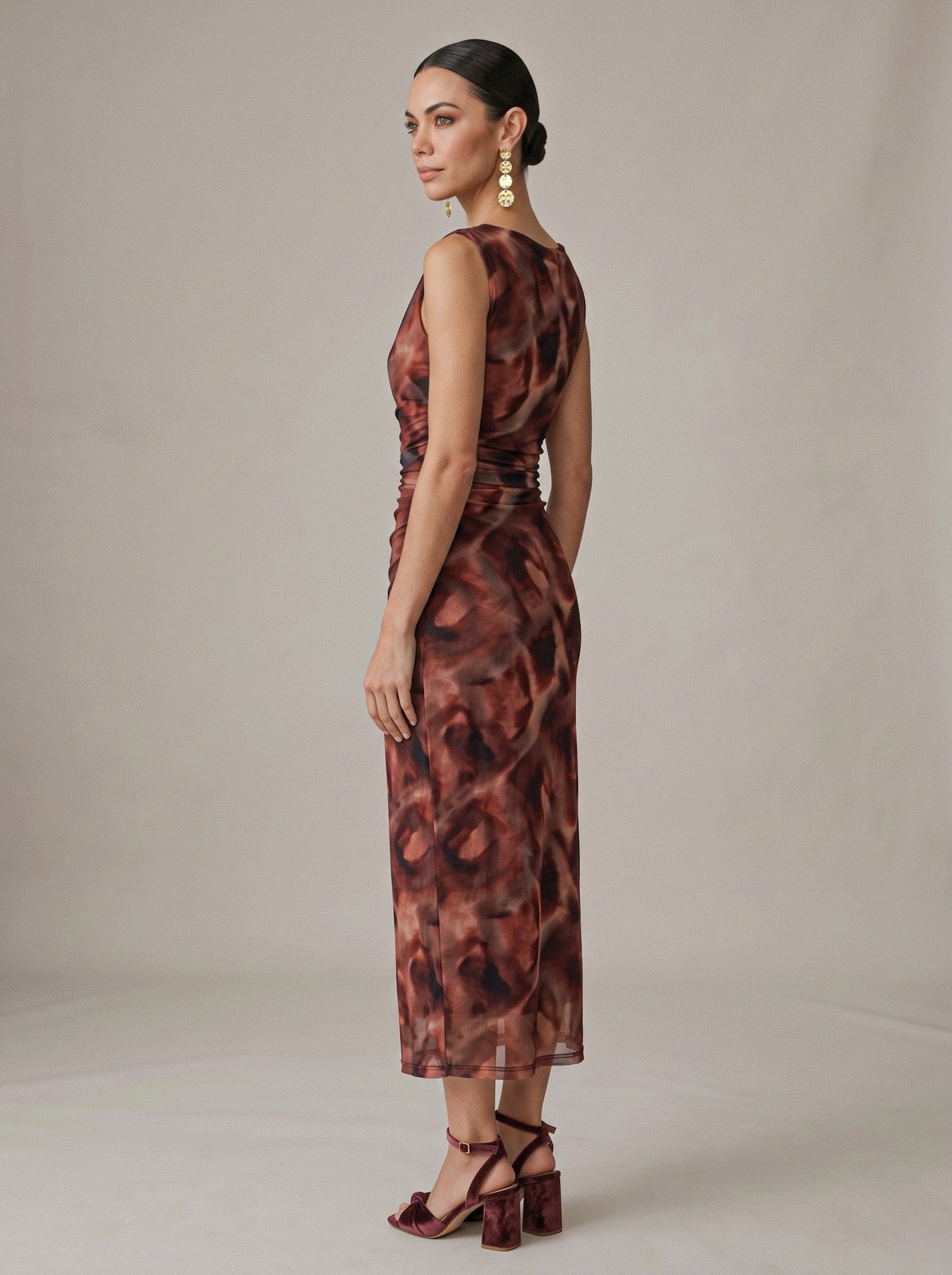 Vestido Ronda Café